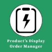 Product’s Display Order Manager Plugin