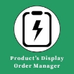 Product’s Display Order Manager Plugin