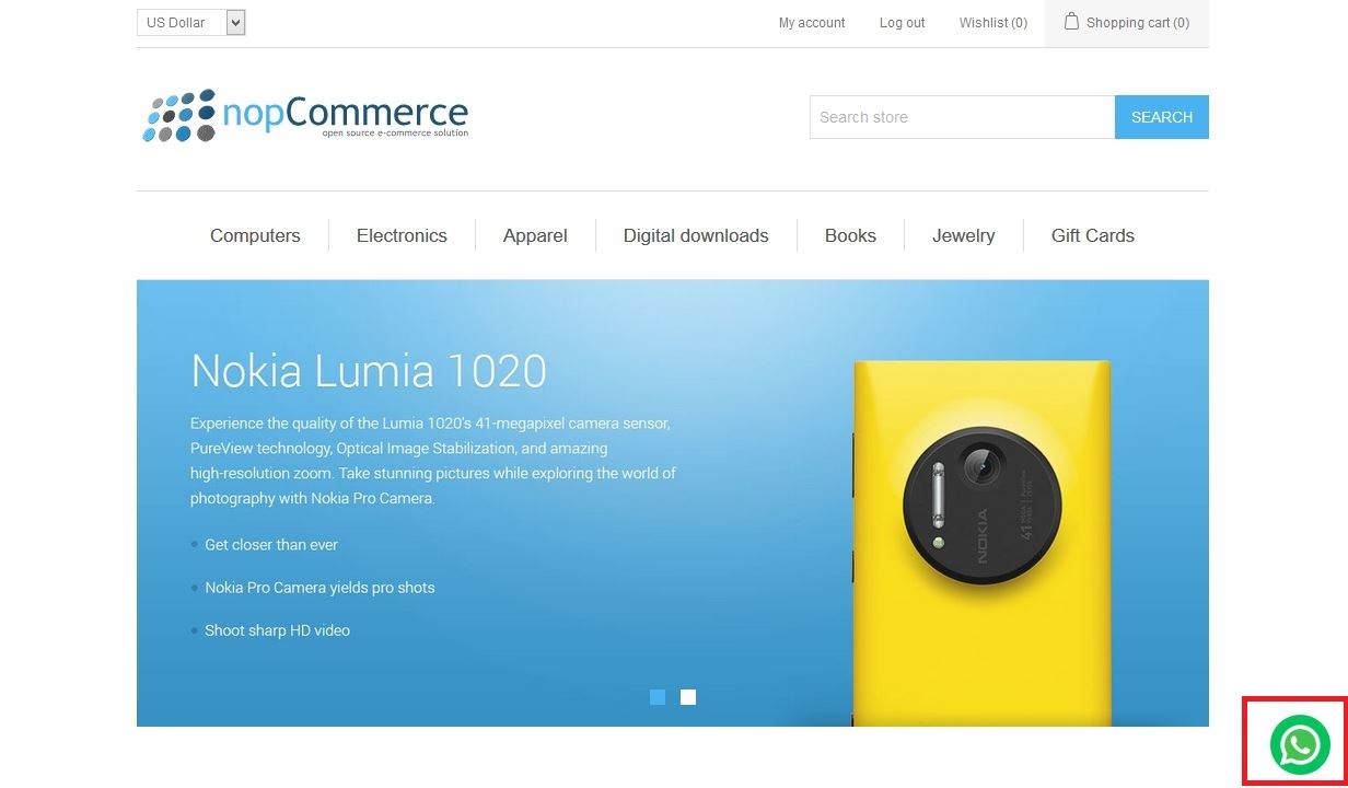 Store Page
